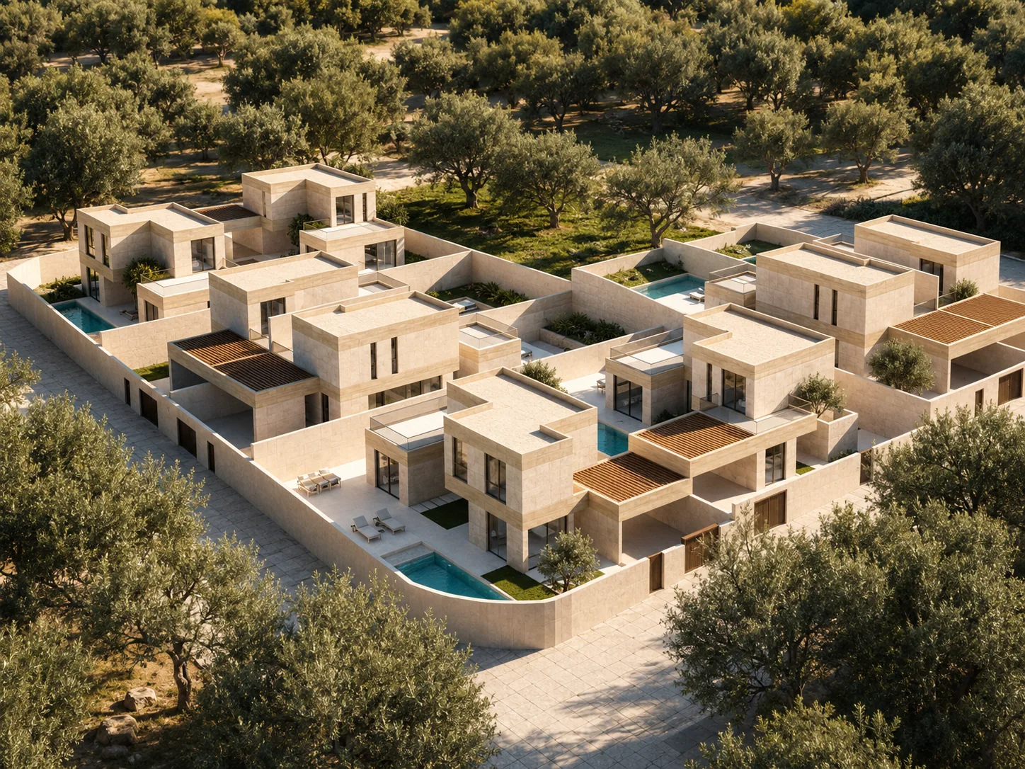 Conjunto residencial Casas Coloma en La Nucía